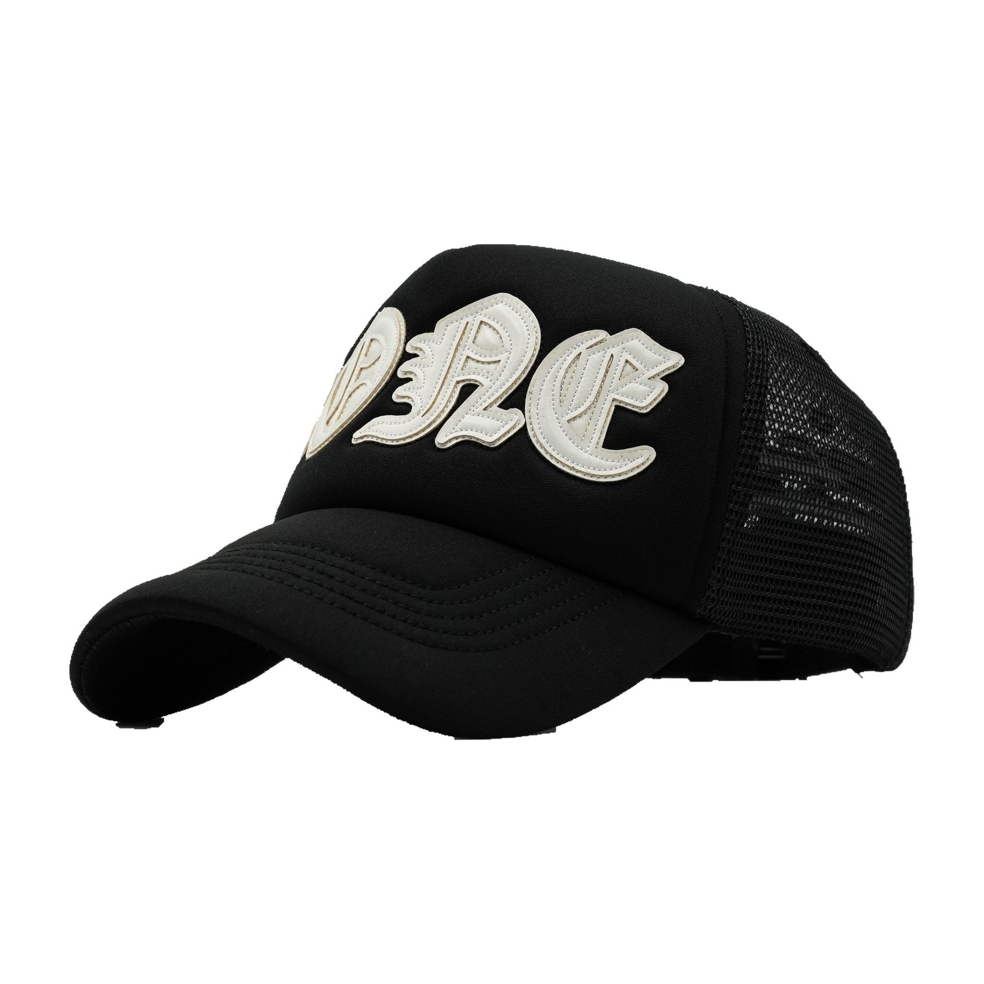 3ONE BLACK/WHITE curved brim — studio photograph DSC00314
