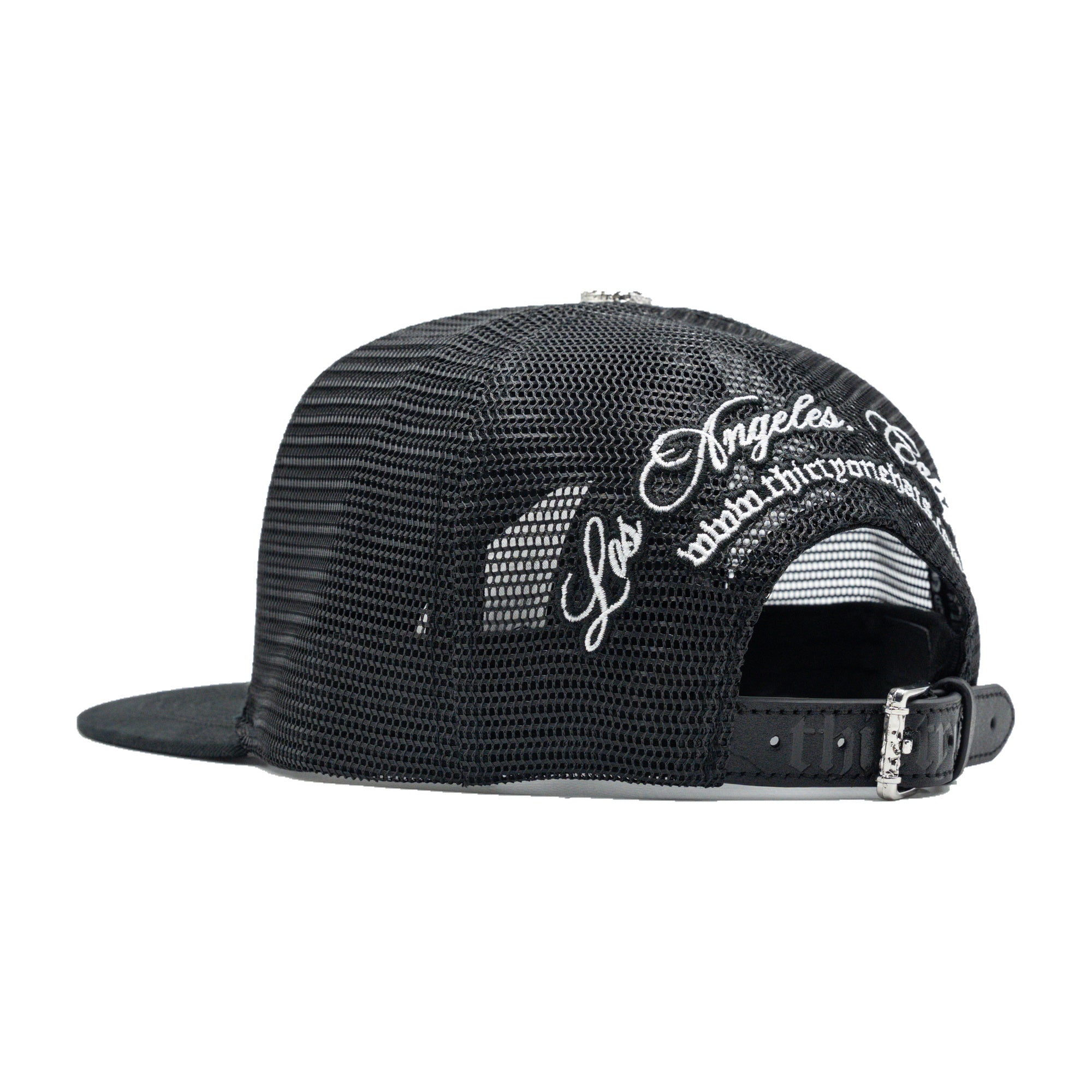 3ONE BLACK/WHITE flat brim — studio photograph DSC00133