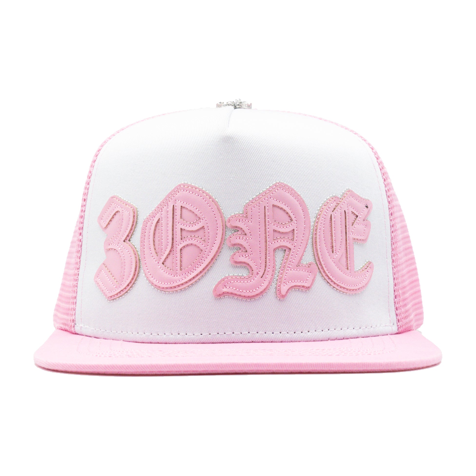 3ONE PINK flat brim — studio photograph DSC00141