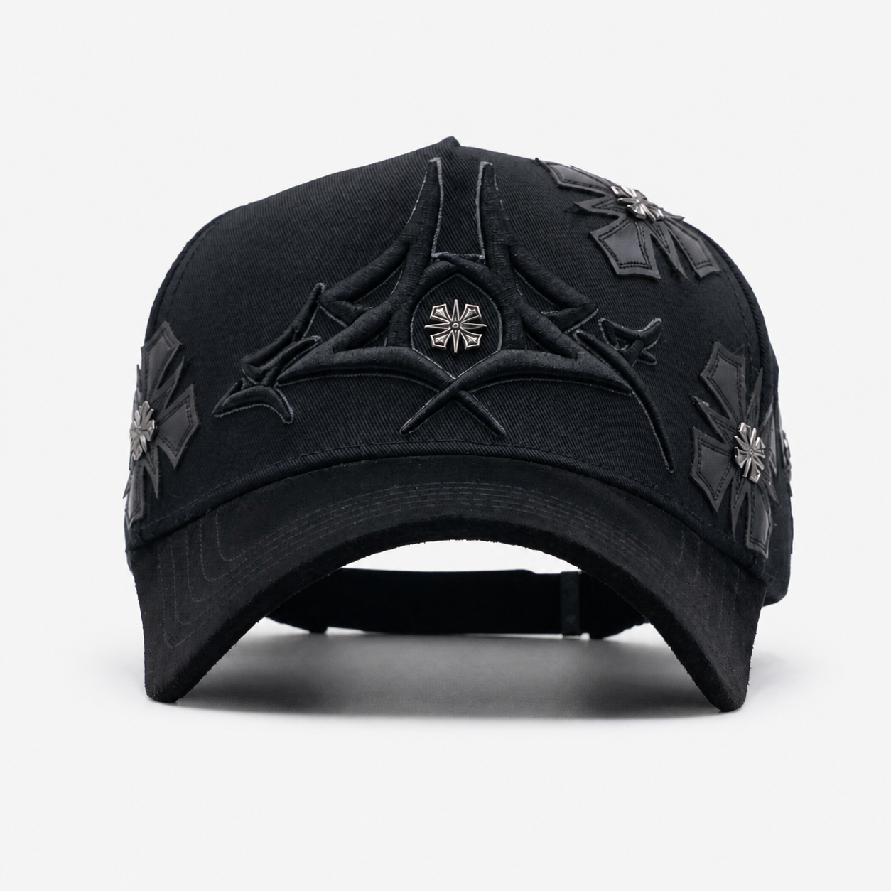 BZ31 LEATHER hat front view