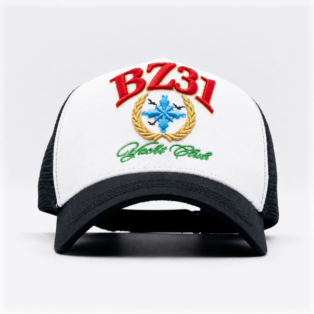 BZ31 YACHT CLUB hat front view